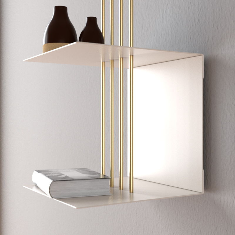 Полка с разделителем Teaser, синяя UMAGE 5007 - Вид №2