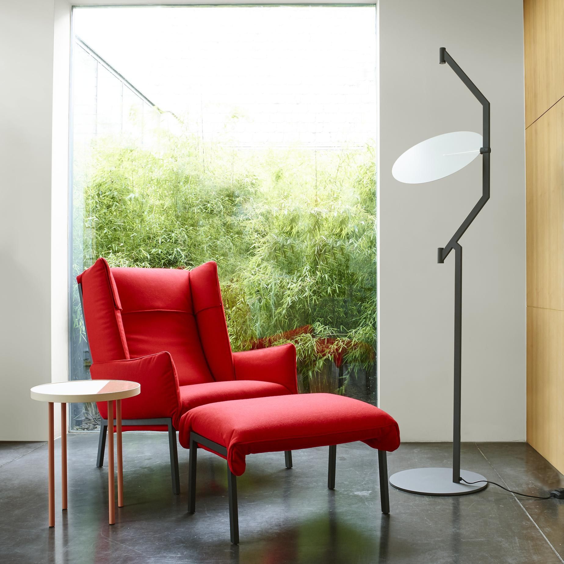 Стальная светодиодная напольная лампа Ligne Roset SKIA ARCH-00093939 - Вид №1