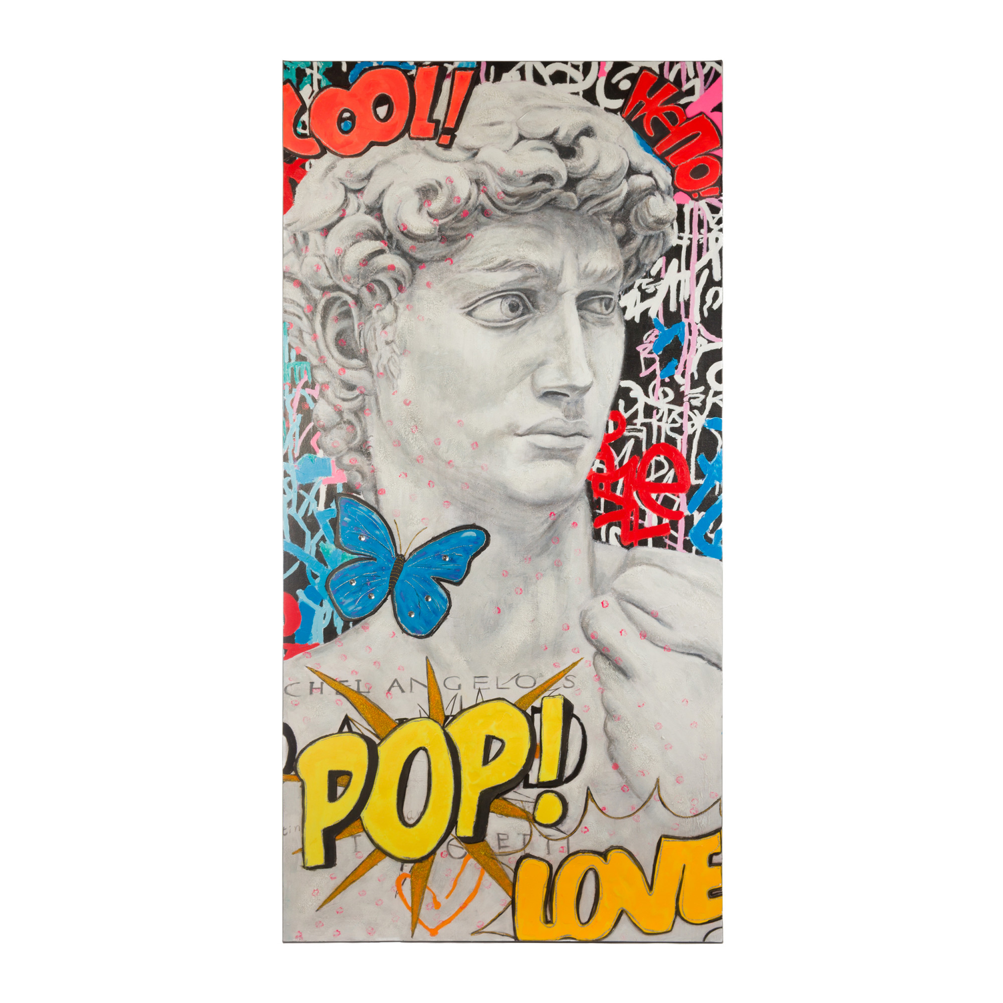 2000983199447 Картина He Loves размер 150x300 LINIE DESIGN 