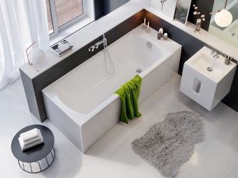 Акриловая ванна 170х75 KOLO Rekord AntiSlide XWP1671101  - Вид №4