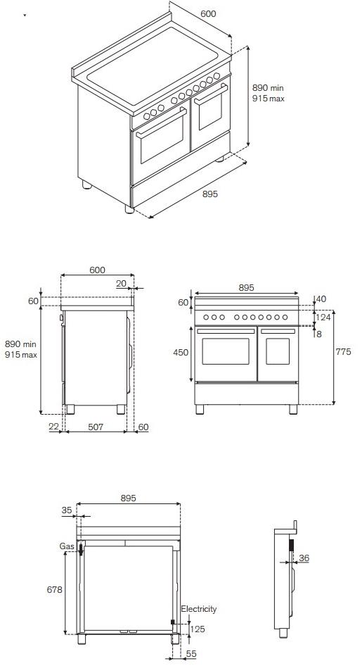 Bertazzoni Профессиональная отдельно стоящая кухня Heritage sun-id-1361403 - Вид №3