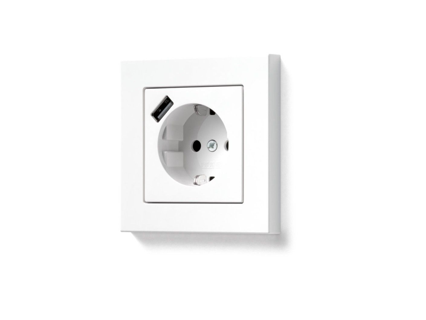 Пластиковая электрическая розетка с USB JUNG A 550 ARCH-00056127