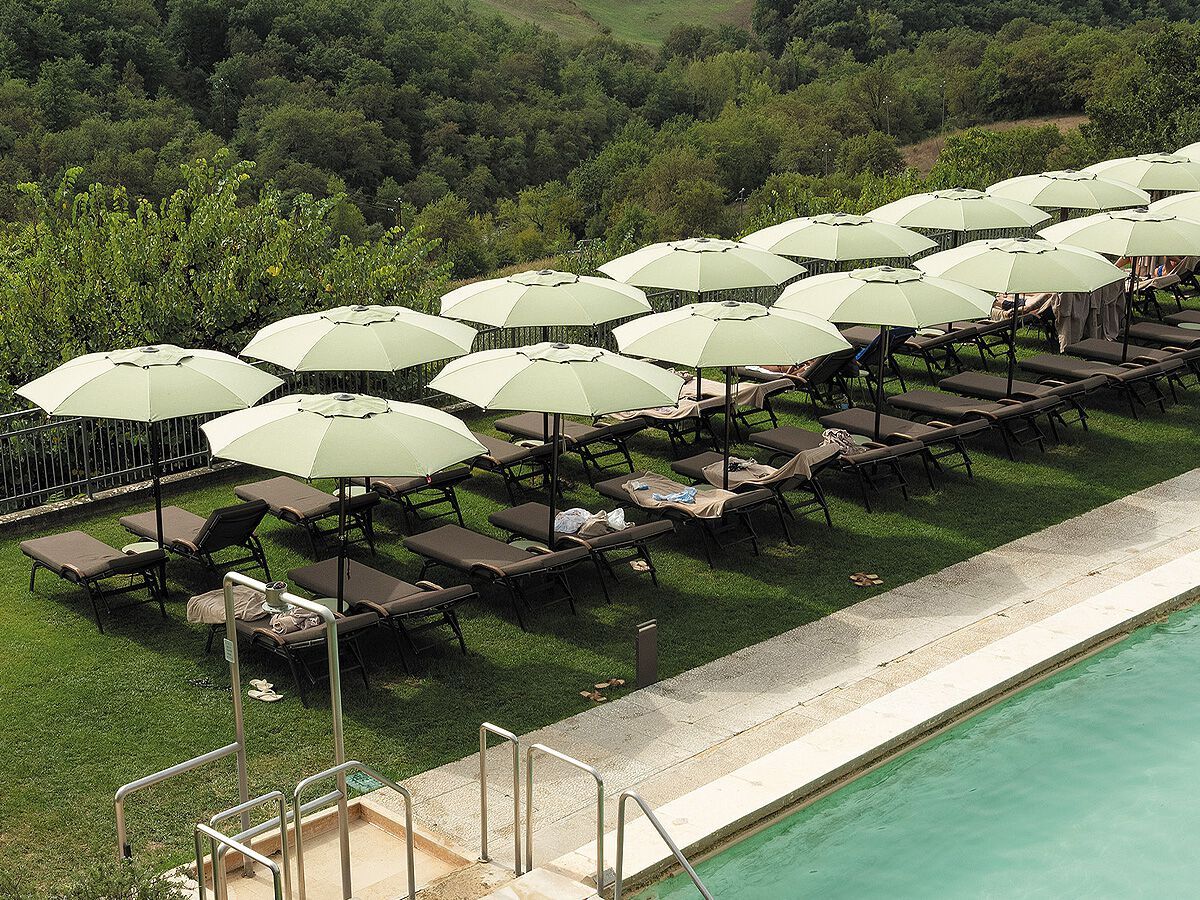 Зонтик с центральным полюсом Ombrellificio Poggesi BAY ARCH-00022154