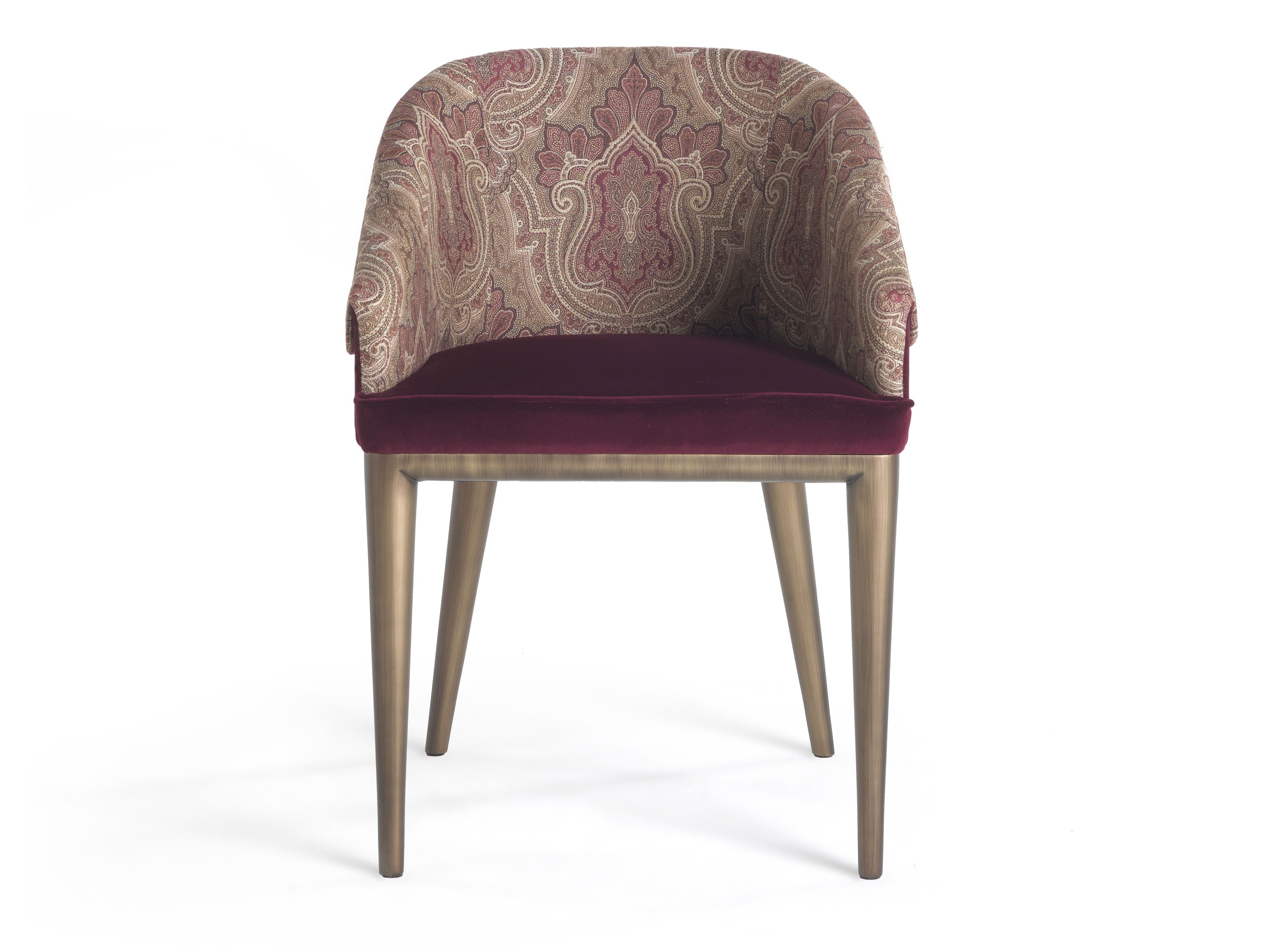 Мягкий бархатный стул с подлокотниками ETRO Home Interiors PICABIA ARCH-00027365