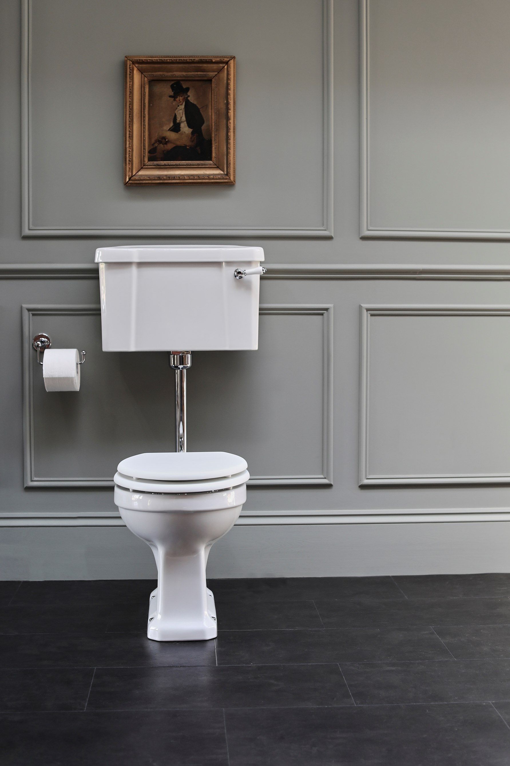 Туалет в оконном шкафу с напольной внешней кассетой Burlington Wc con cassetta esterna ARCH-00148930 - Вид №2