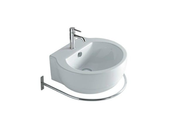 Керамическая подвесная раковина с держателем для полотенец Galassia EL1 / EL2 ARCH-00038691