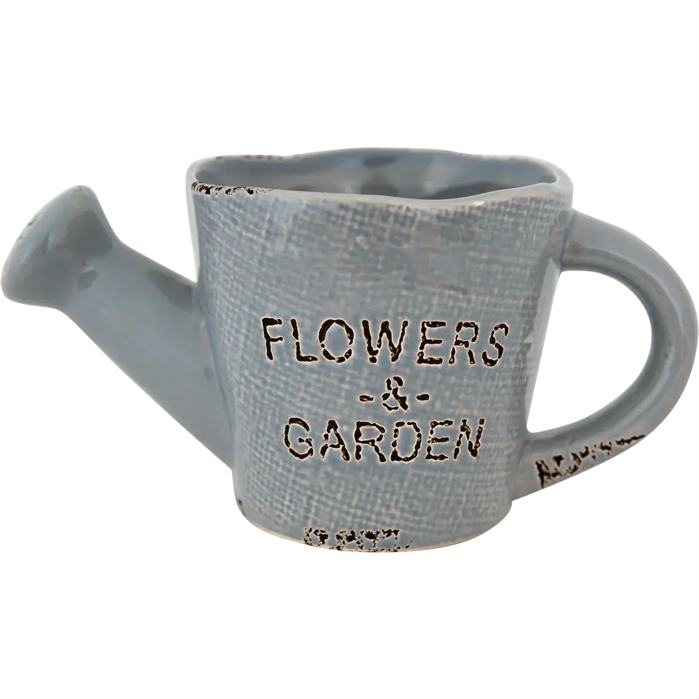 Кашпо-кактусник 10.5x10x17 см v0.42 л керамика серый GARDMAX STLM-2207175