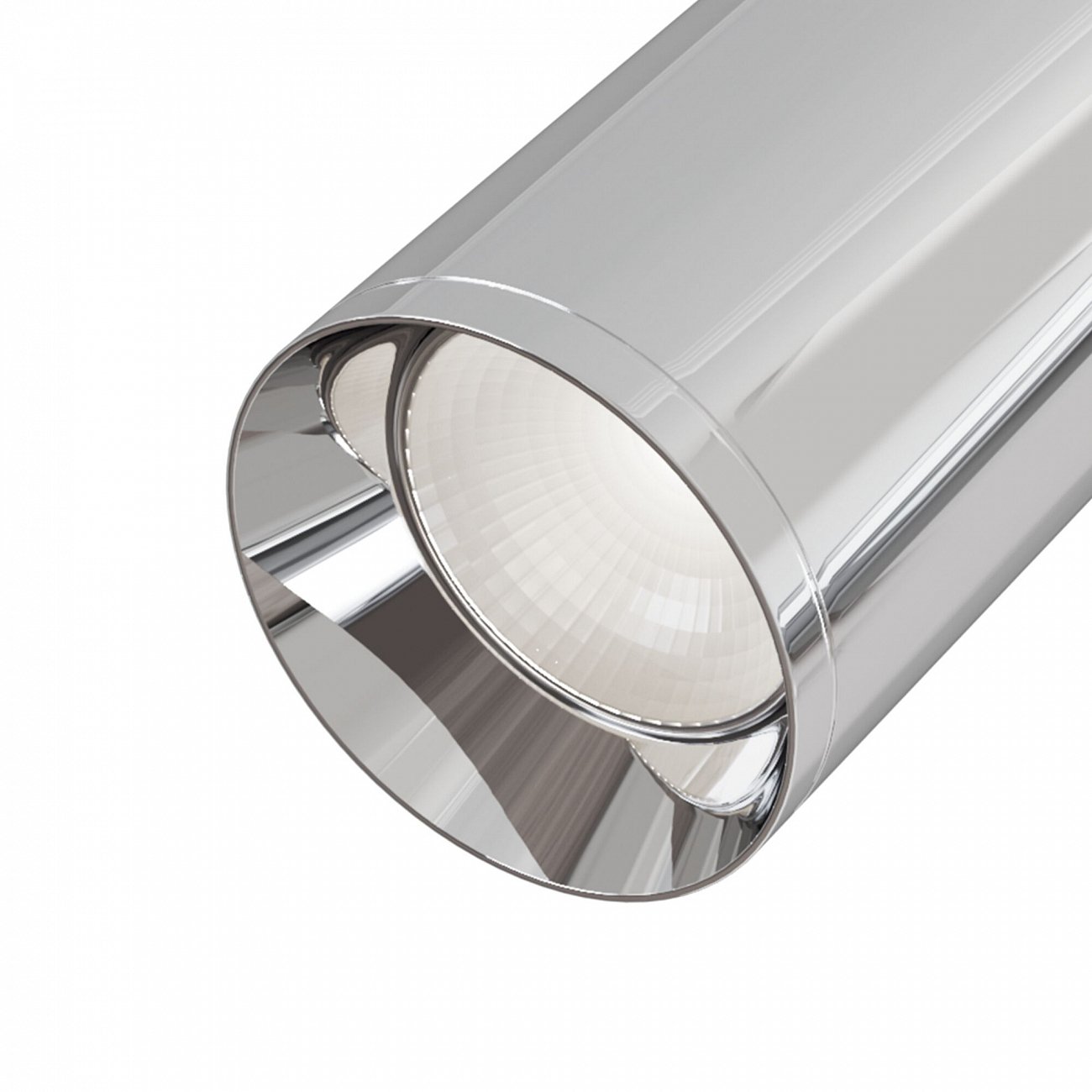 Спот потолочный галогеновый поворотный 19,5 см хром Focus C017CW-01CH TECHNICAL CEILING & WALL 00-3956977 Хром  - Вид №1