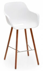 Extremis Табурет садовый высокий полипропиленовый со спинкой