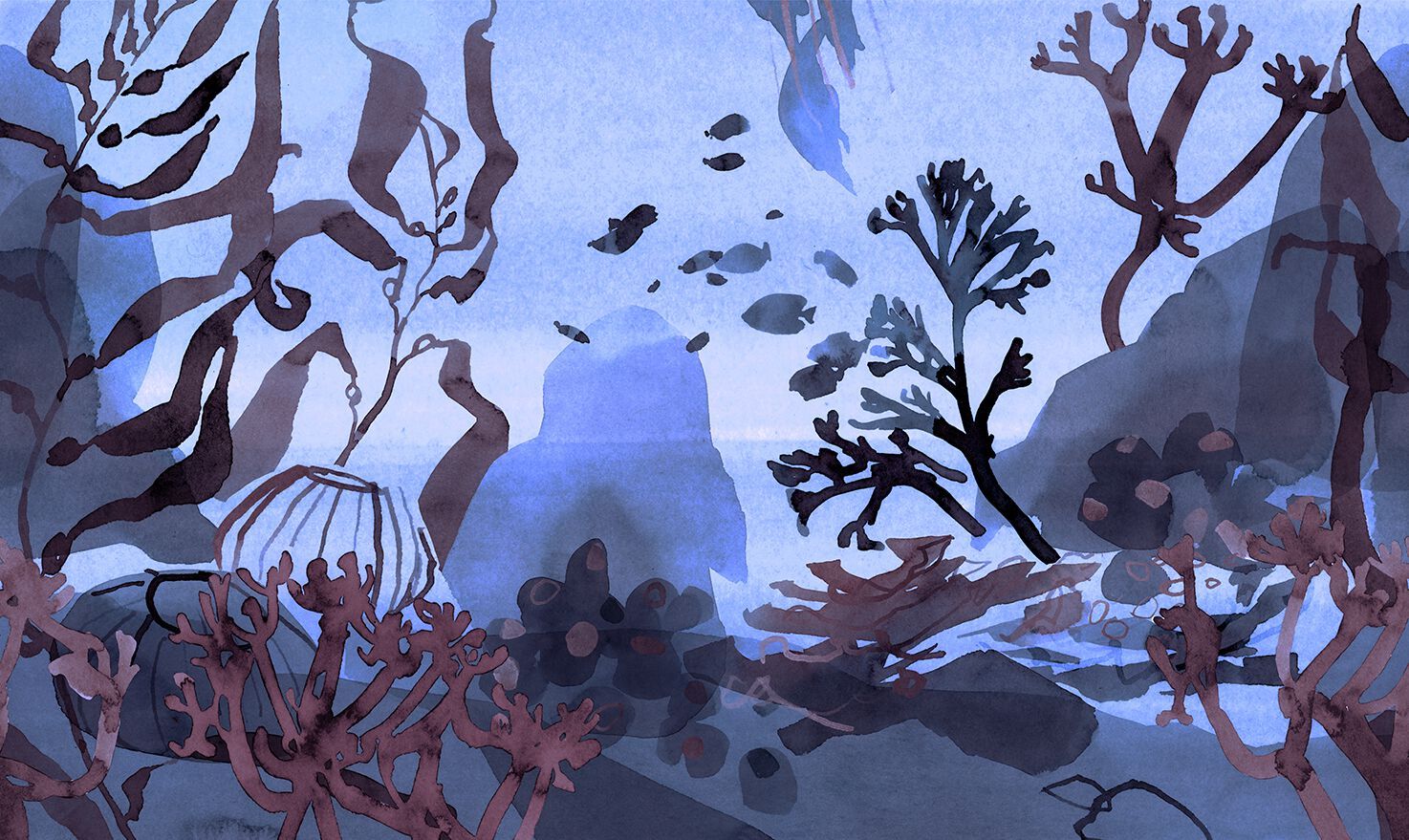 Обои с цветочными мотивами Jannelli&Volpi CORALLI ARCH-00096491 - Вид №3