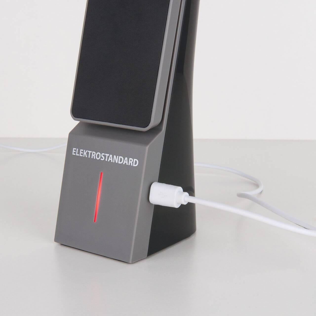 Настольная лампа Elektrostandard TL90450 Desk черный/серый 4690389111570 ELEKTROSTANDARD КЛАССИЧЕСКИЕ 195547 Черный  - Вид №2