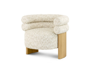 Тканевое кресло с подлокотниками