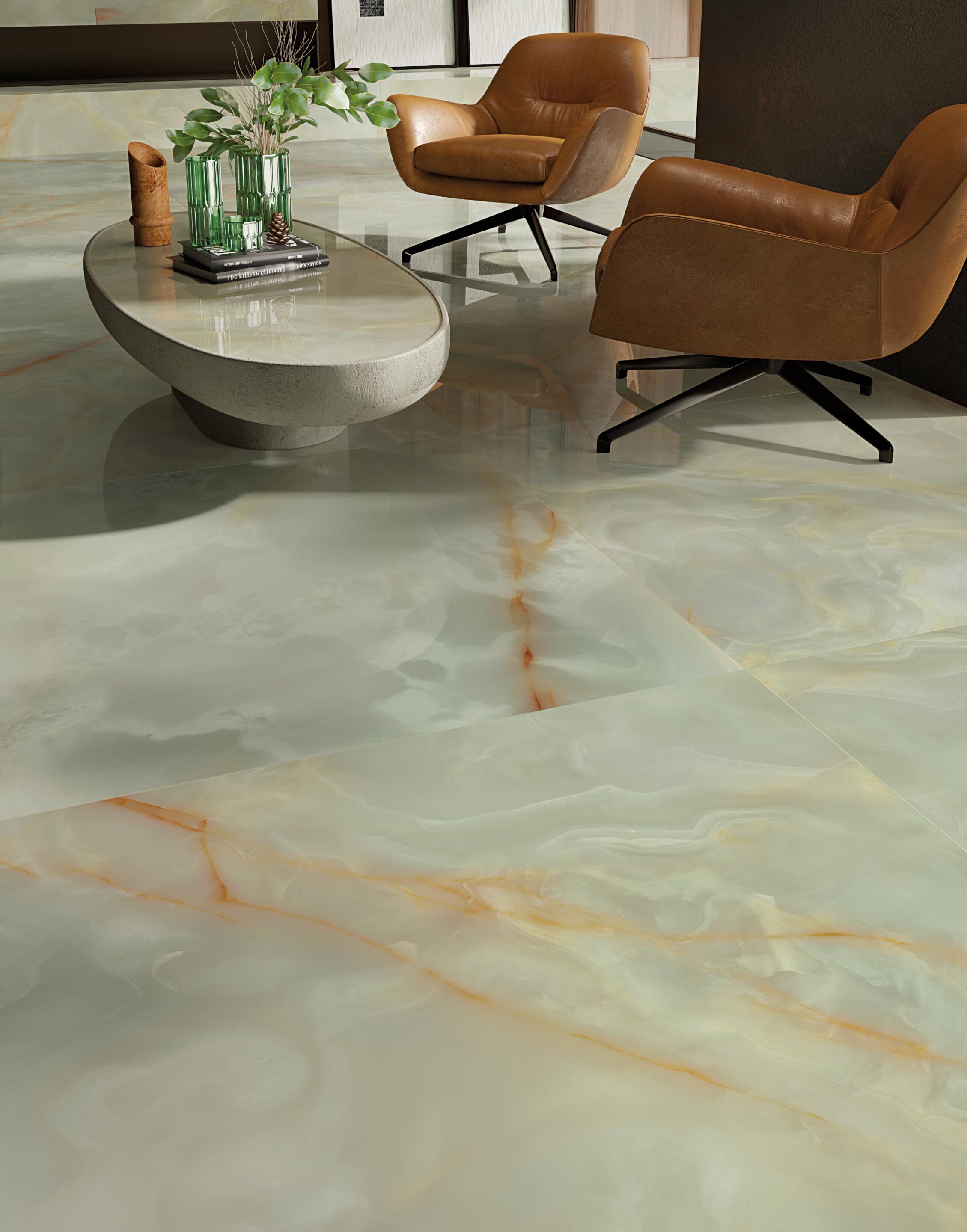 Напольное / керамогранит с эффектом оникса FAP ceramiche драгоценные камни ARCH-00118646 - Вид №3