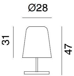 Gervasoni Настольная лампа из ротанга Beds sun-id-1458420 - Вид №4