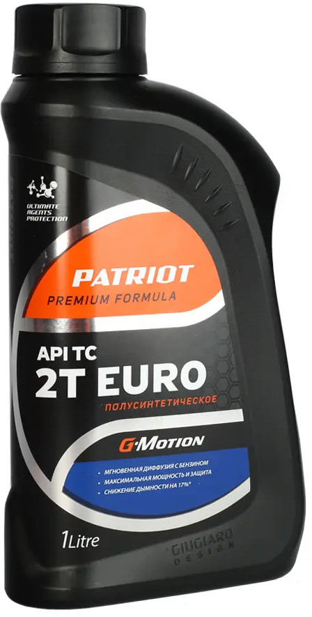 PATRIOT G-Motion 2T EURO - Полусинтетическое масло для двухтактных двигателей 1 л 82041759