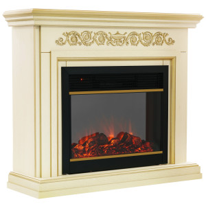 5342371 Каминокомплект RealFlame Leticia 26 WT (G) + MoonBlaze Lux BR S