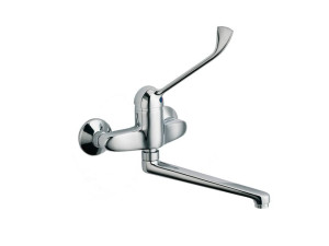 Настенный смеситель для мойки с клиническим рычагом