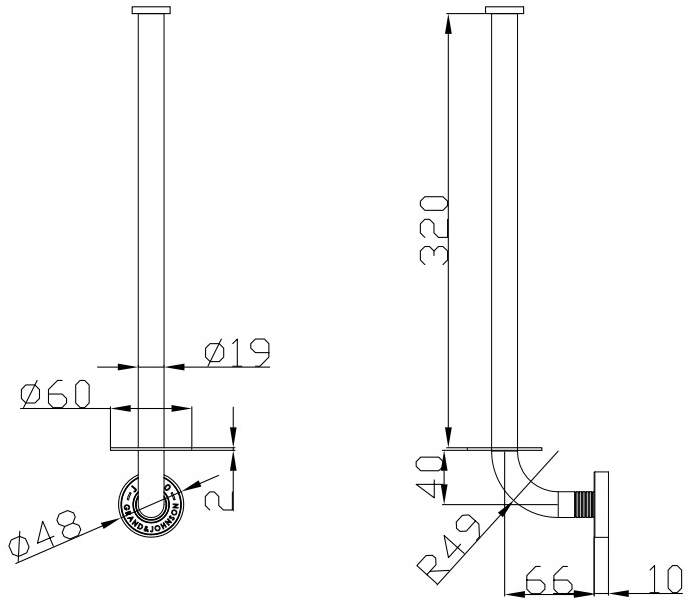 JEE-O Держатель запасного рулона из нержавеющей стали Soho 701-0020/2/8/9 - Вид №1