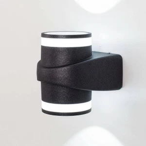 Уличный настенный светильник светодиодный 14х13х14 см серый Citilux CLU0004D CITILUX CLU0004 00-3895936 Серый