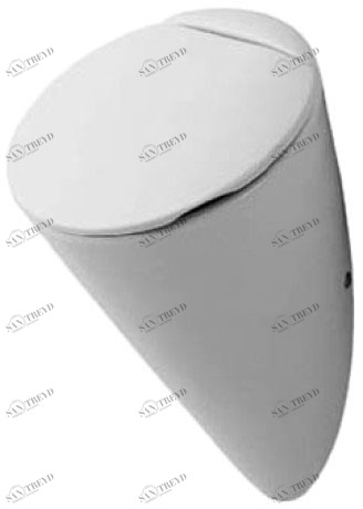 0835320000 Настенный писсуар, уринал с мушкой Duravit Starck 1