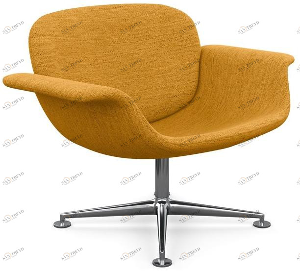 KNOLL Поворотное тканевое кресло с подлокотниками Kn sun-id-1495831