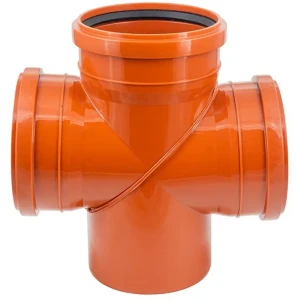 Крестовина наружная Политэк 87° 160 мм