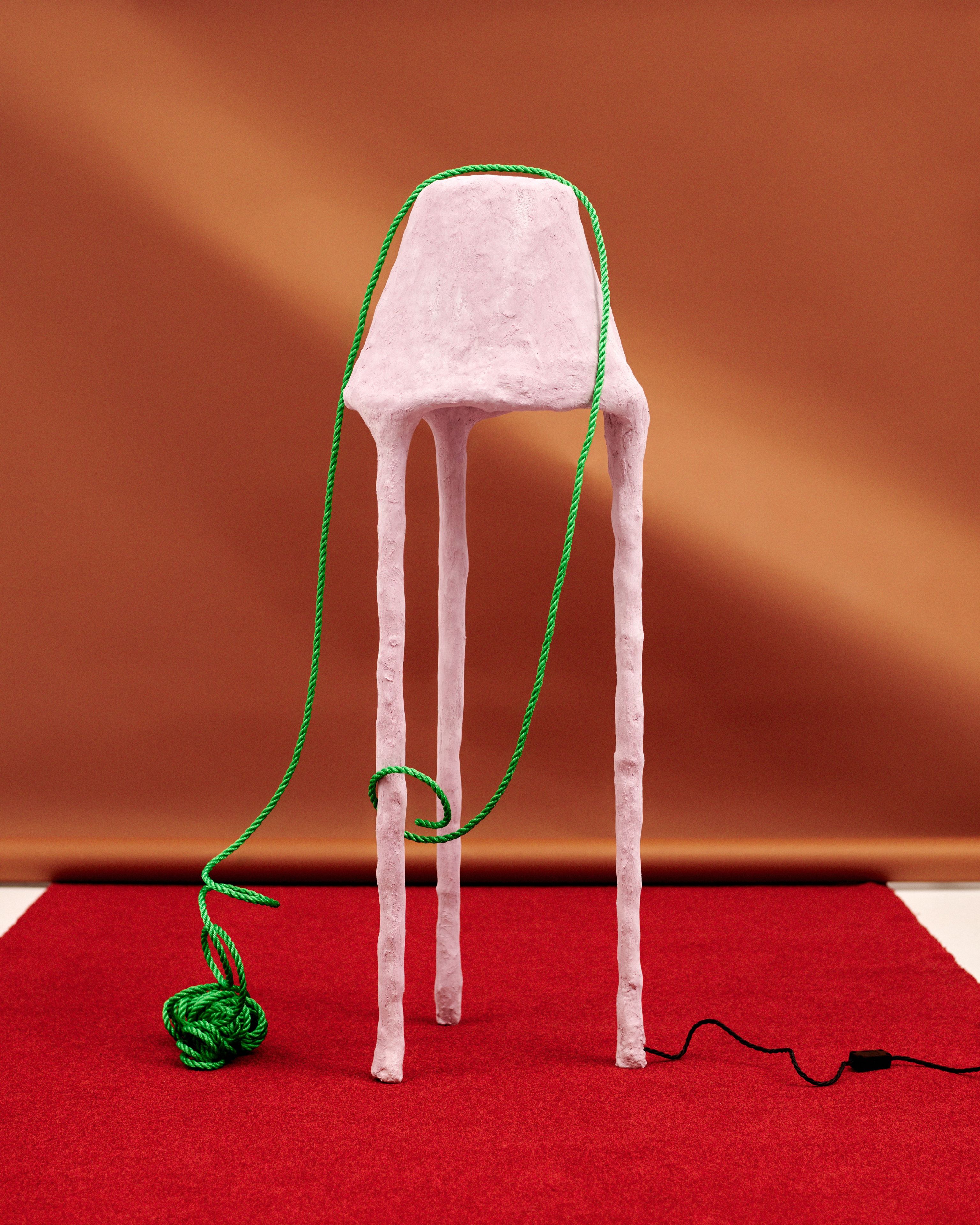 Напольная лампа из гипса и бумаги Movimento Gallery Jordan Fleming ARCH-00007207 - Вид №1