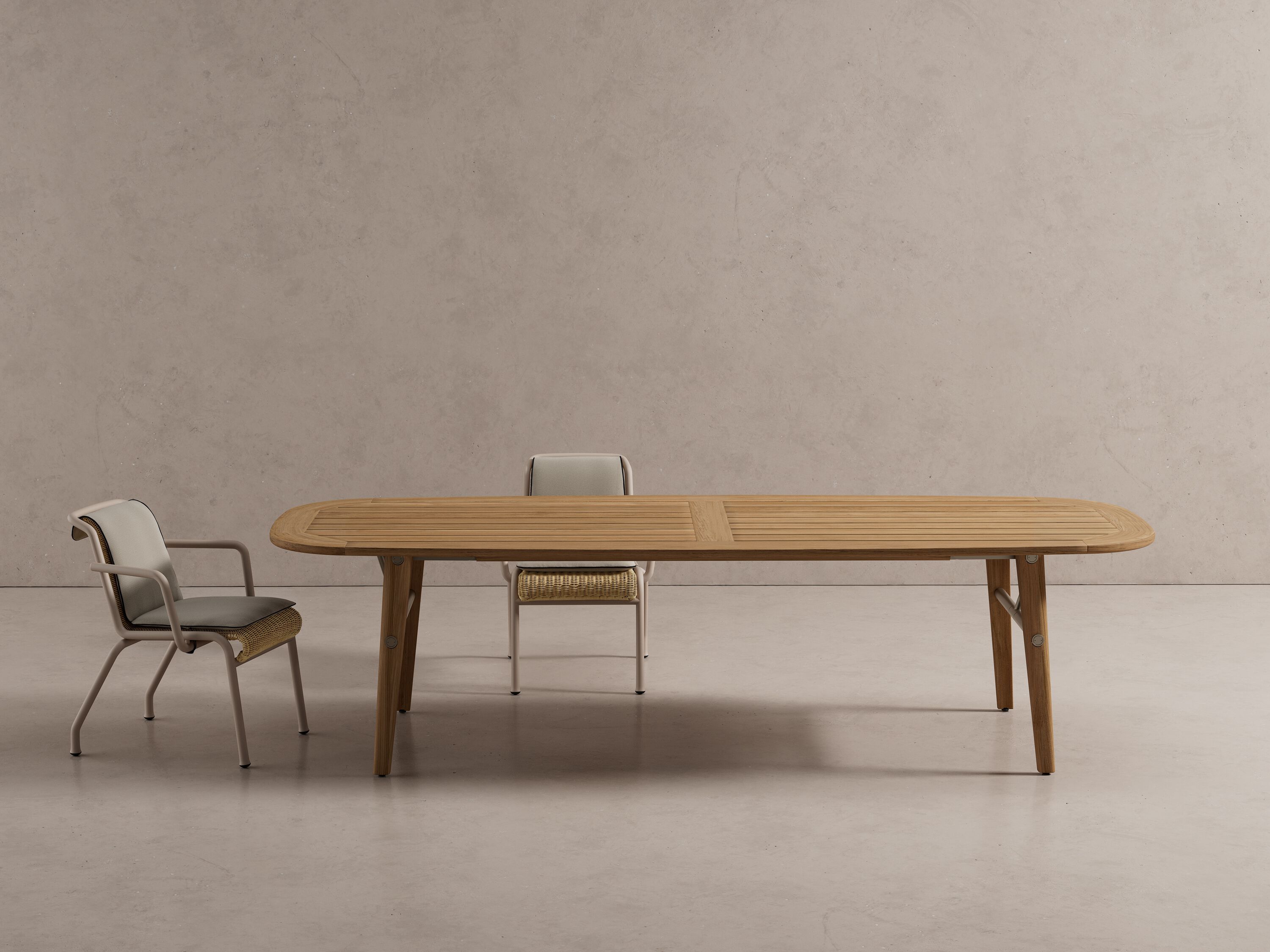 Садовый стул из ротанга и алюминия Kettal Eolias ARCH-00038245 - Вид №5