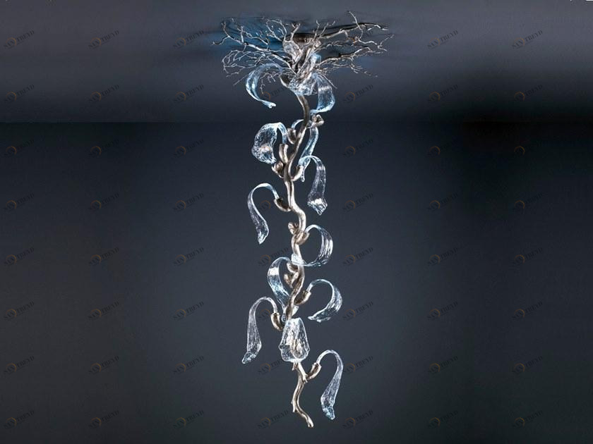 Serip Подвесной светильник из бронзы ручной работы Icarus Ct3351/17