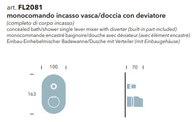 Ceramica Flaminia Fold  Fl 2081  - Вид №1