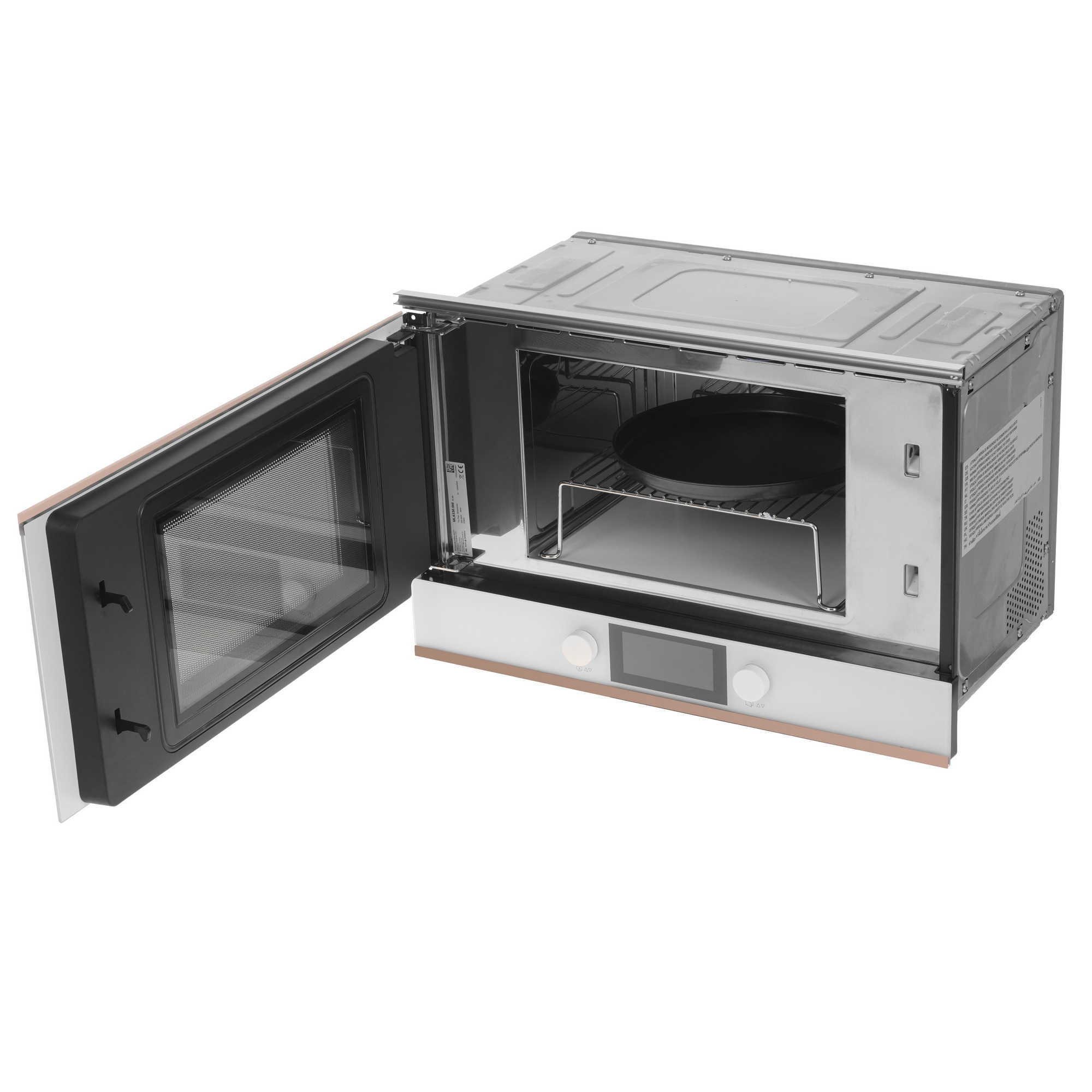 9256108 Встраиваемая микроволновая печь Kuppersbusch ML 6330.0 W7 Copper белый STDN-0033610 - Вид №4