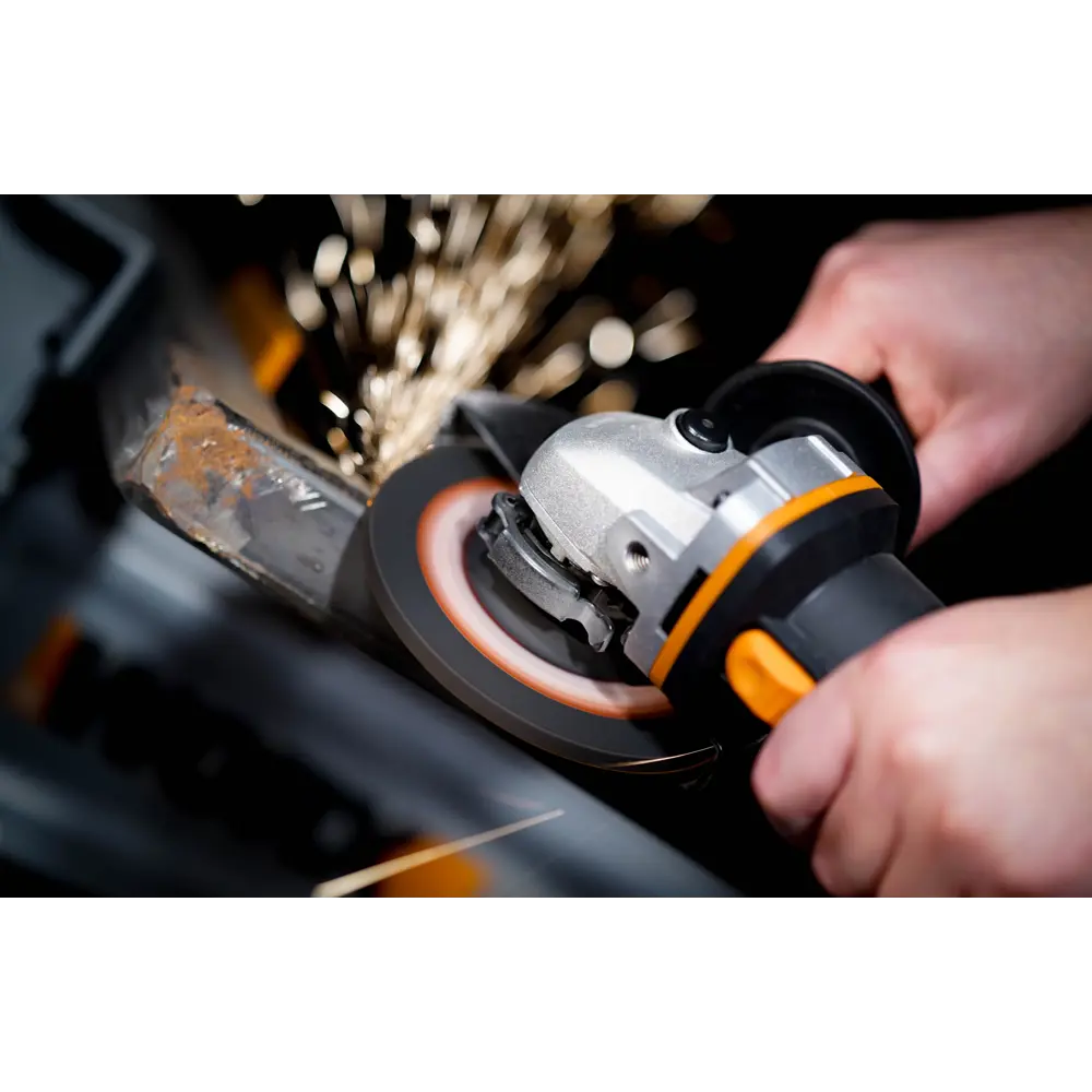 УШМ (болгарка) аккумуляторная Worx WX803, 20 В Li-ion 4 и 2 Ач, 125 мм STLM-2009571 - Вид №12