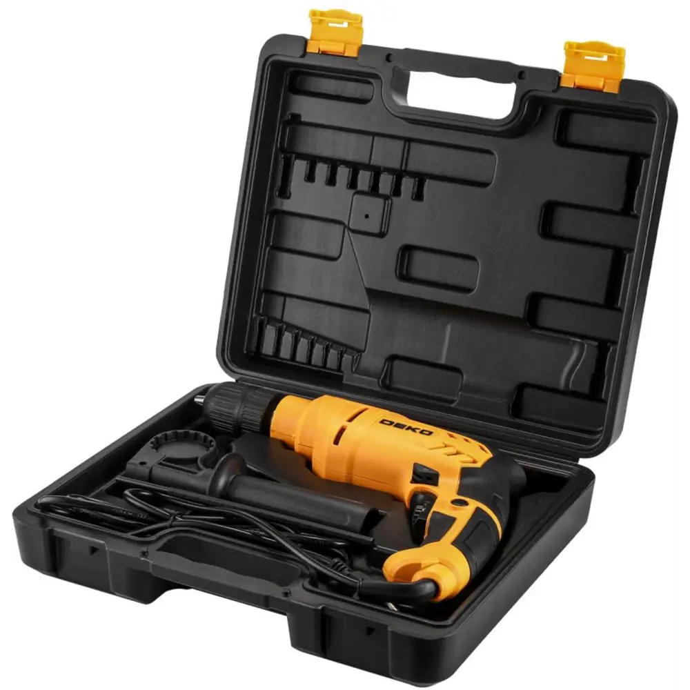 Сетевая дрель-шуруповерт DEKO DKID900 с ударным механизмом 900 Вт 89366089 STLM-0846390 - Вид №3