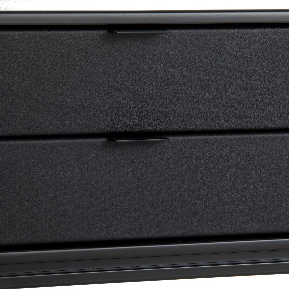 Прикроватная тумбочка из металла и кожи с ящиками AMPM Réalto ARCH-00147588 - Вид №5