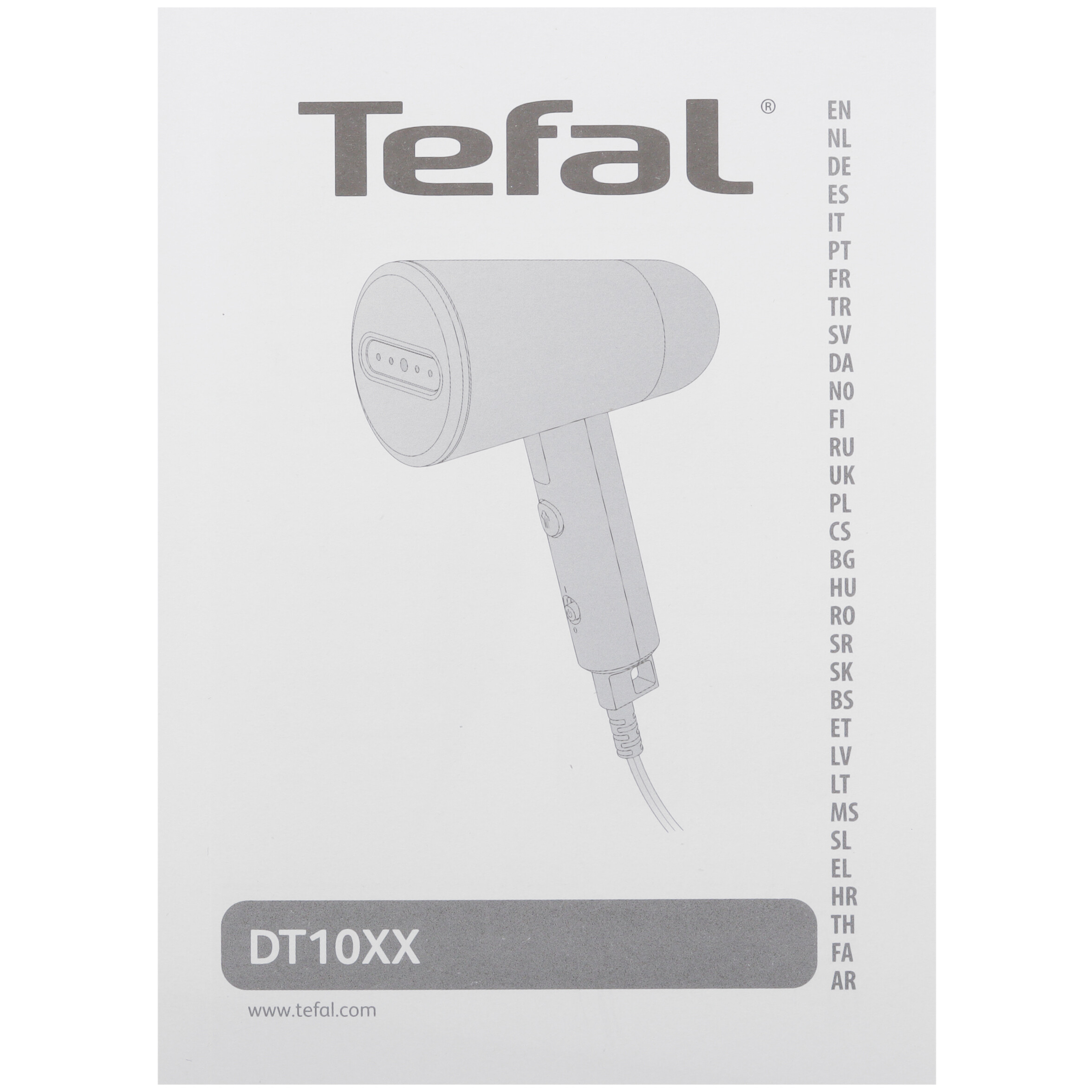 5422507 Отпариватель Tefal Origin Travel DT1020E1 белый STDN-0039939 - Вид №7