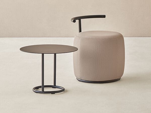 Круглый металлический журнальный столик Mobboli Tibo ARCH-00082278