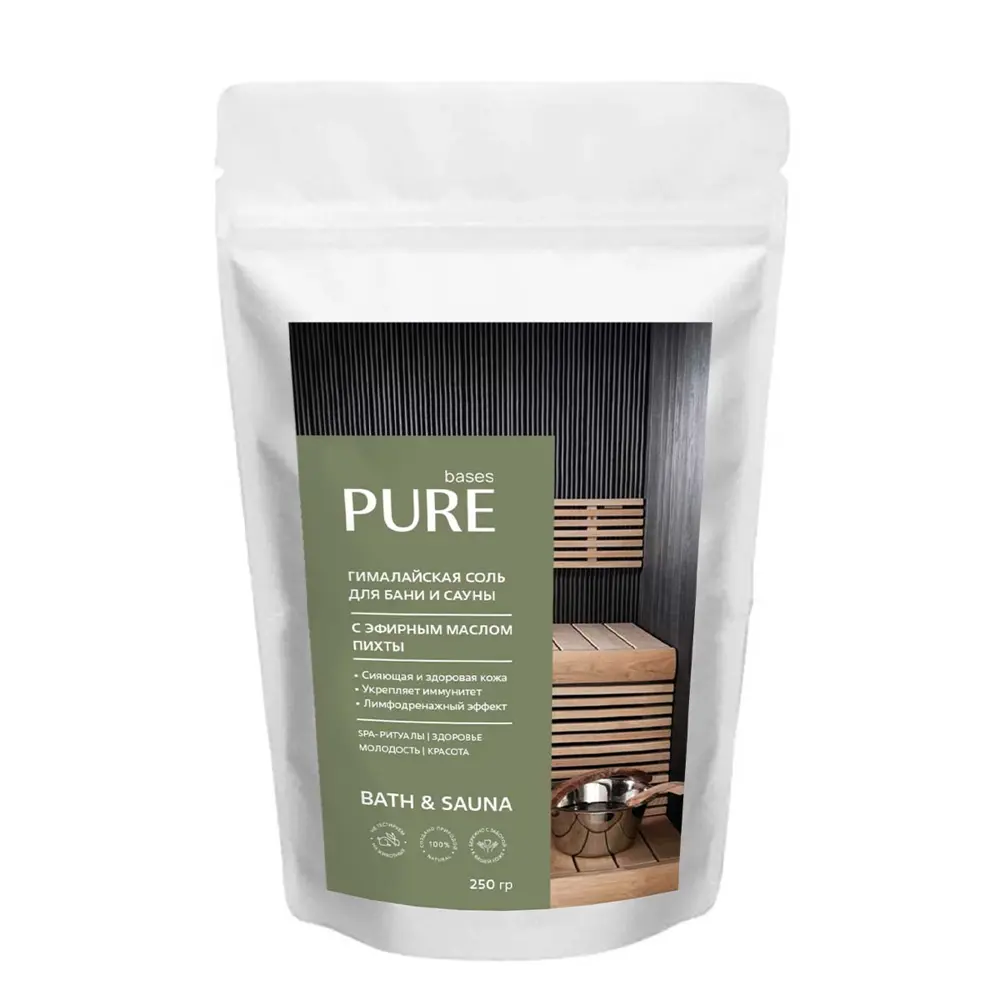 Гималайская соль для ванны Pure Basis "Пихта" 250 г PURE BASES STLM-2209402
