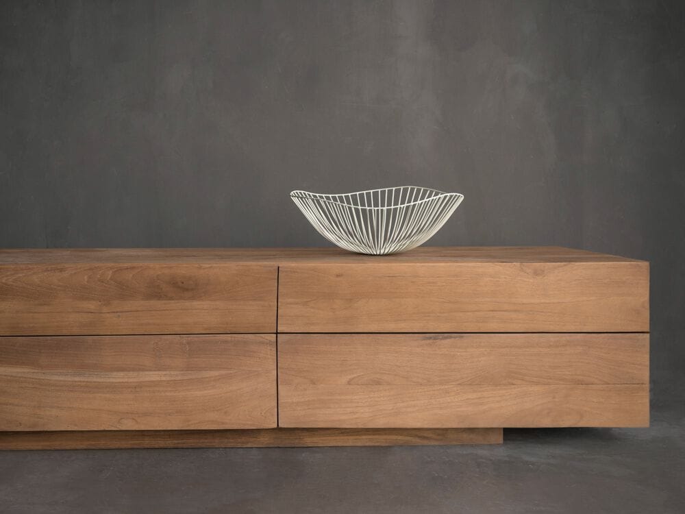 Шкаф для телевизора из массива дерева с ящиками Air Division ARCH-00087684 - Вид №5