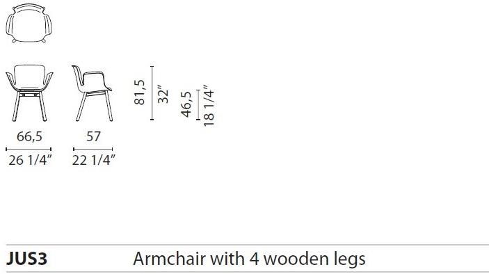 Cappellini Кресло с подлокотниками Juli sun-id-1436648 - Вид №8