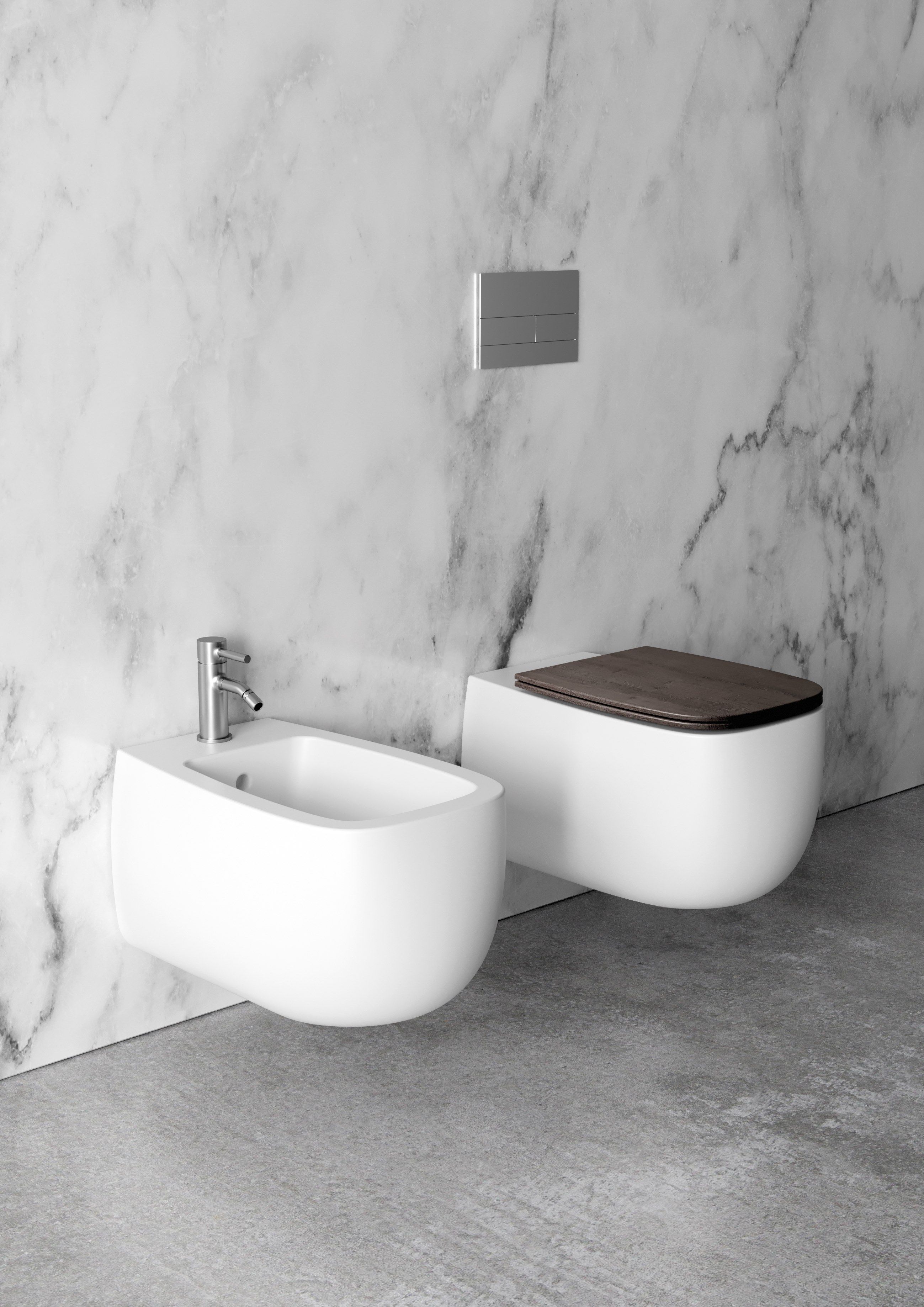 Керамическое подвесное биде Alice Ceramica NUR ARCH-00035737 - Вид №6