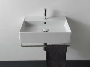 Подвесная раковина настенная овальная Scarabeo Ceramiche Teorema 2.0 белая