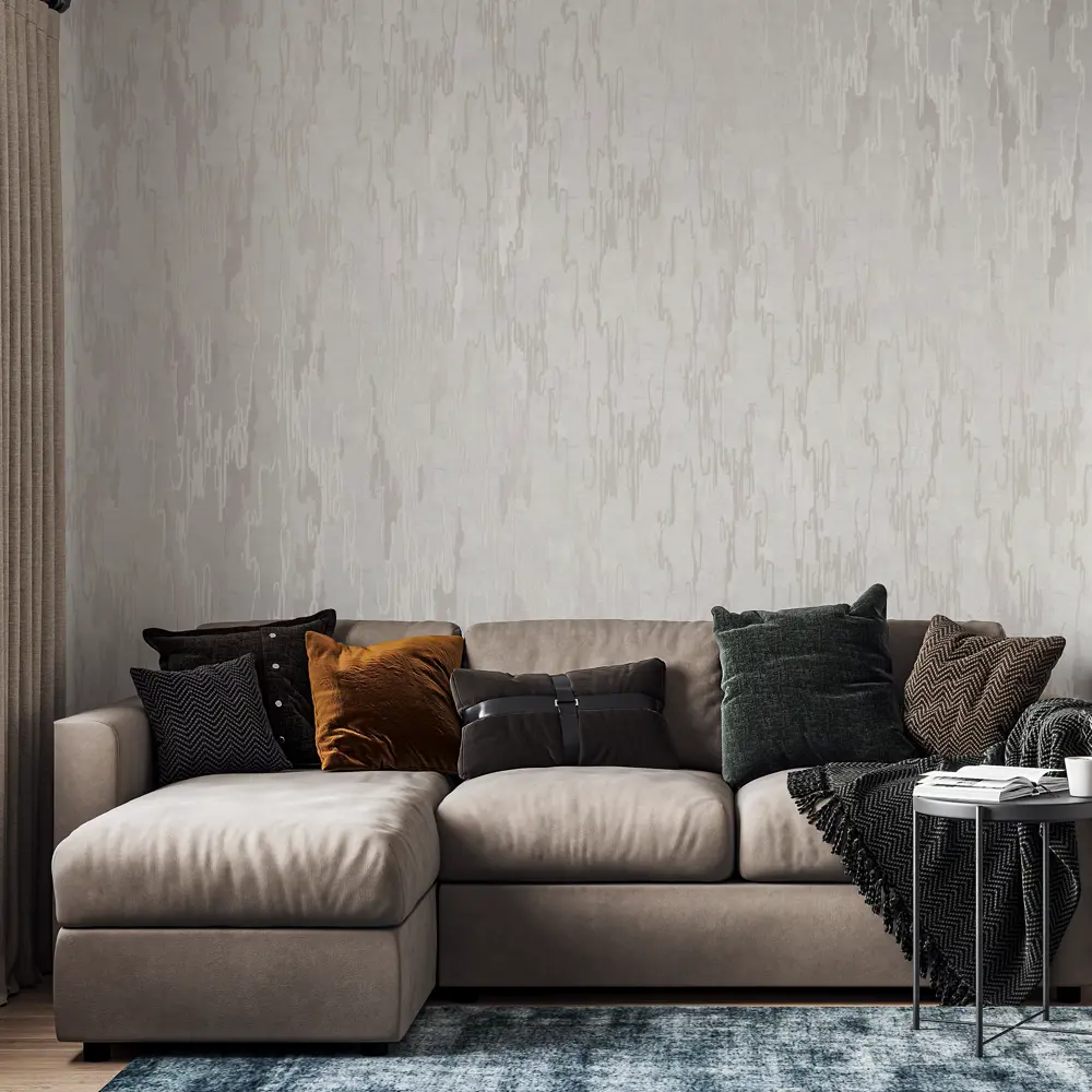 INSPIRE Brunico — флизелиновые обои бежевые для безупречных стен 89365196 STLM-0818956 - Вид №2