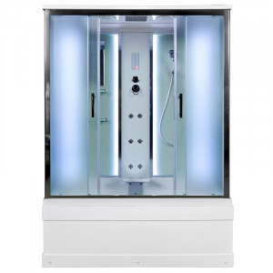 ЕМ2710 LED с гм. Душевая кабина DETO Серия ЕМ