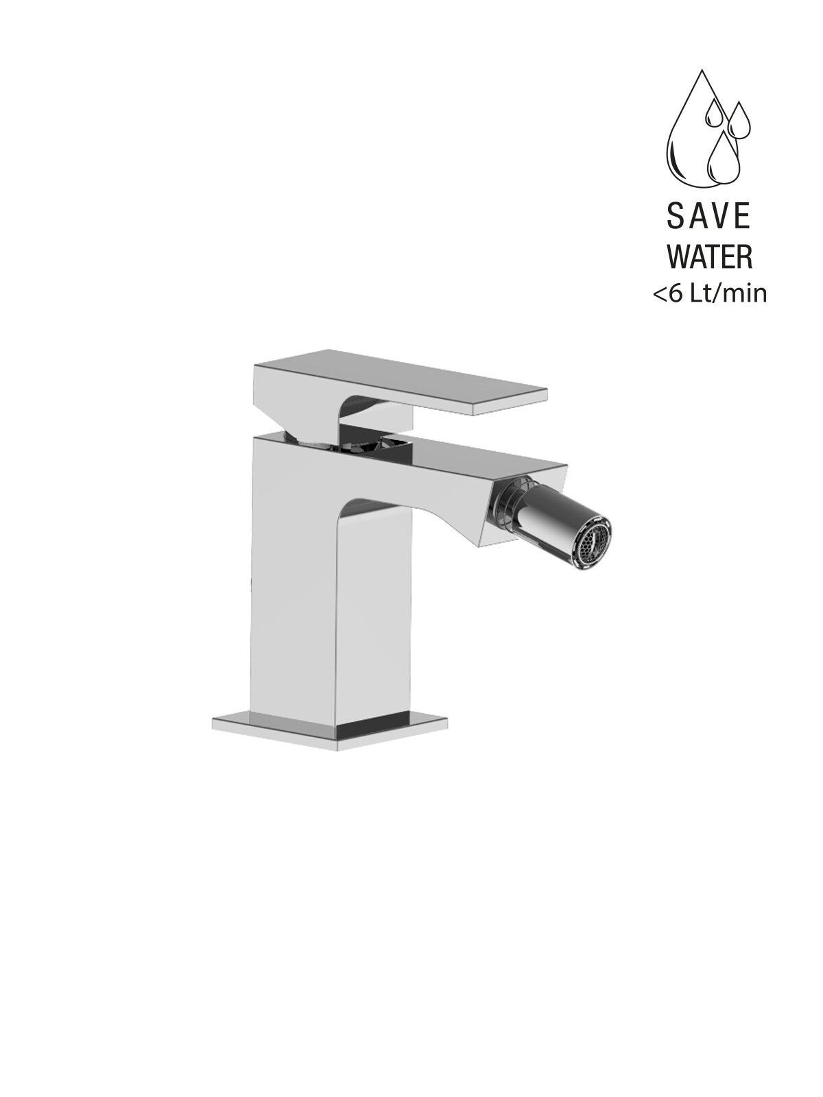 Однорычажный смеситель для биде без слива Rubinetterie Frattini Vita Due ARCH-00131806 - Вид №1