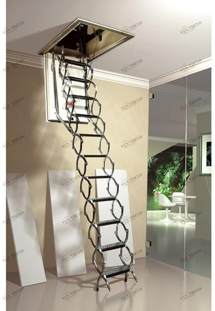 MOBIROLO Выдвижная лестница из стали sun-id-1366860