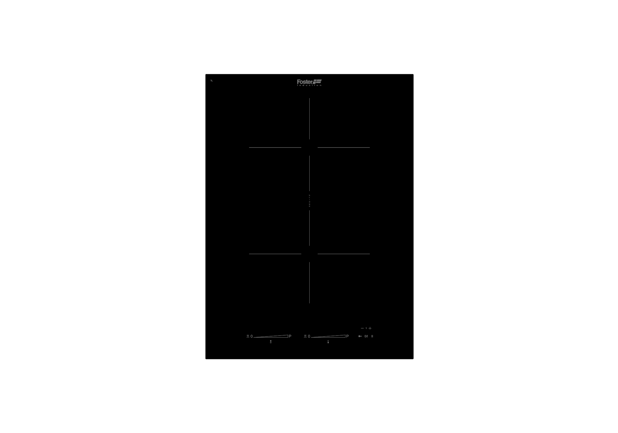 7341655 Варочная панель S4000 Domino Induction 7341 655 Fosterspa 