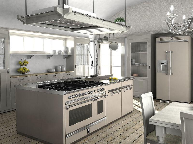 Steel Кухонный шкаф из нержавеющей стали с дверцами Ascot sun-id-1446872 - Вид №2