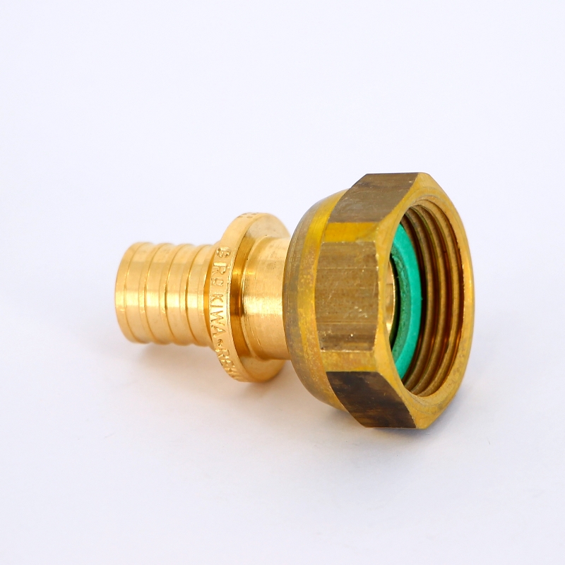 Муфта надвижная Rehau В 16х1/2" RX с накидной гайкой 366075 - Вид №2