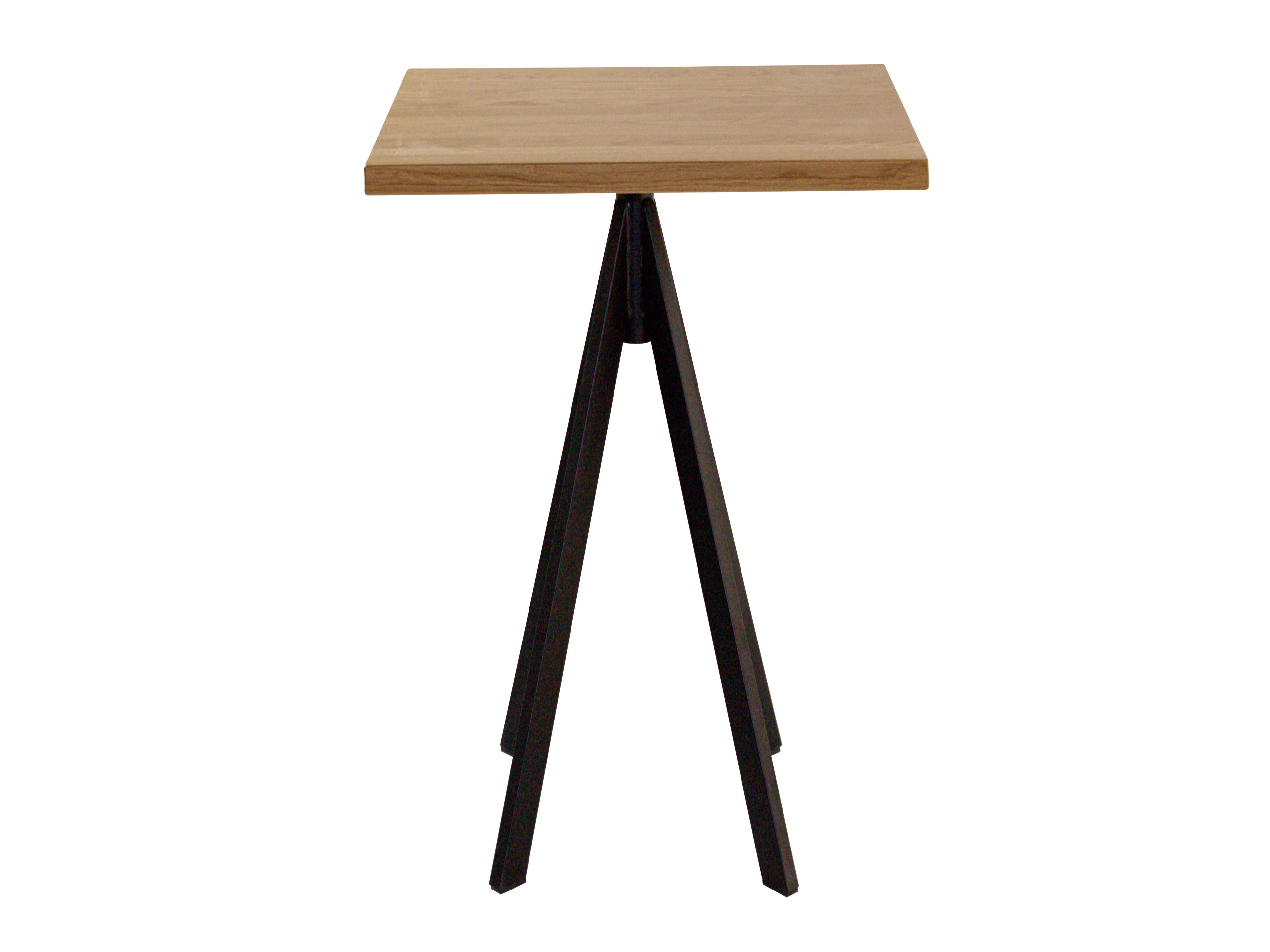 Высокий квадратный обеденный стол из стали и дерева Sedex Икебана ARCH-00046504 - Вид №1