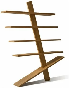 Morelato Открытый книжный шкаф из ясеня Contemporaneo 6299/f